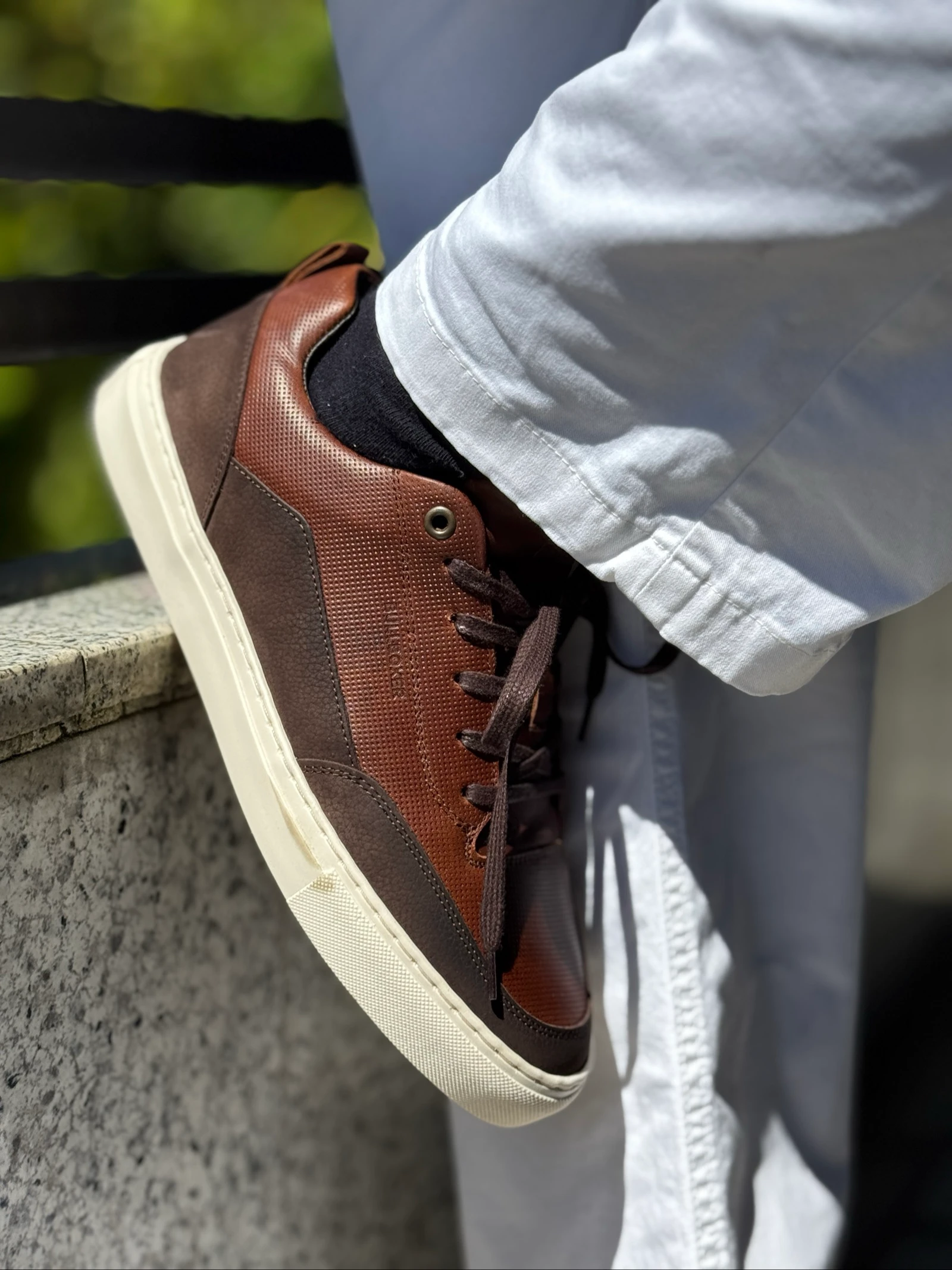 BullBoxer lederen sneakers – photo 10